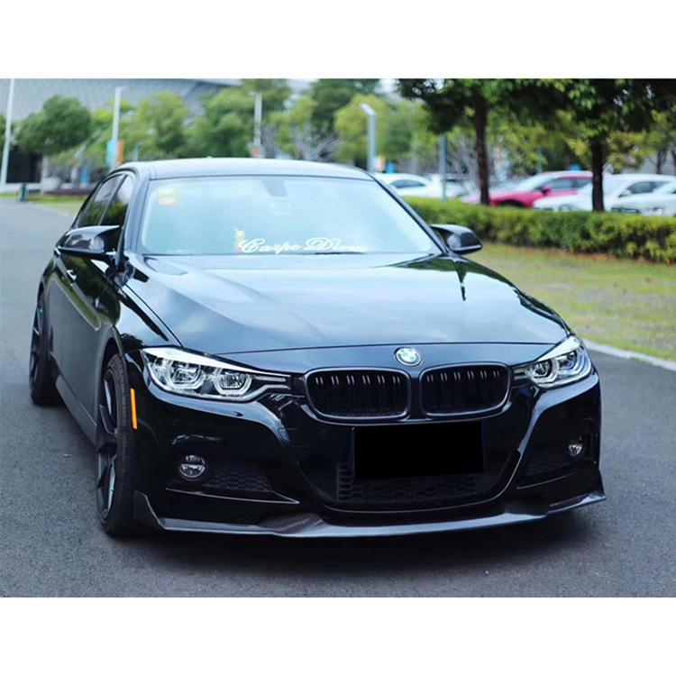 BMW 3 Series F30 (2012-2018) MT Full Body Kit: V-Style Front Lip Splitter Accessories