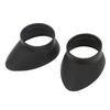 2pcs Rubber Eye Cups 27mm Inner Diameter Foldable Eyepiece Cover for Microscope Ocular Instrument Telescope
