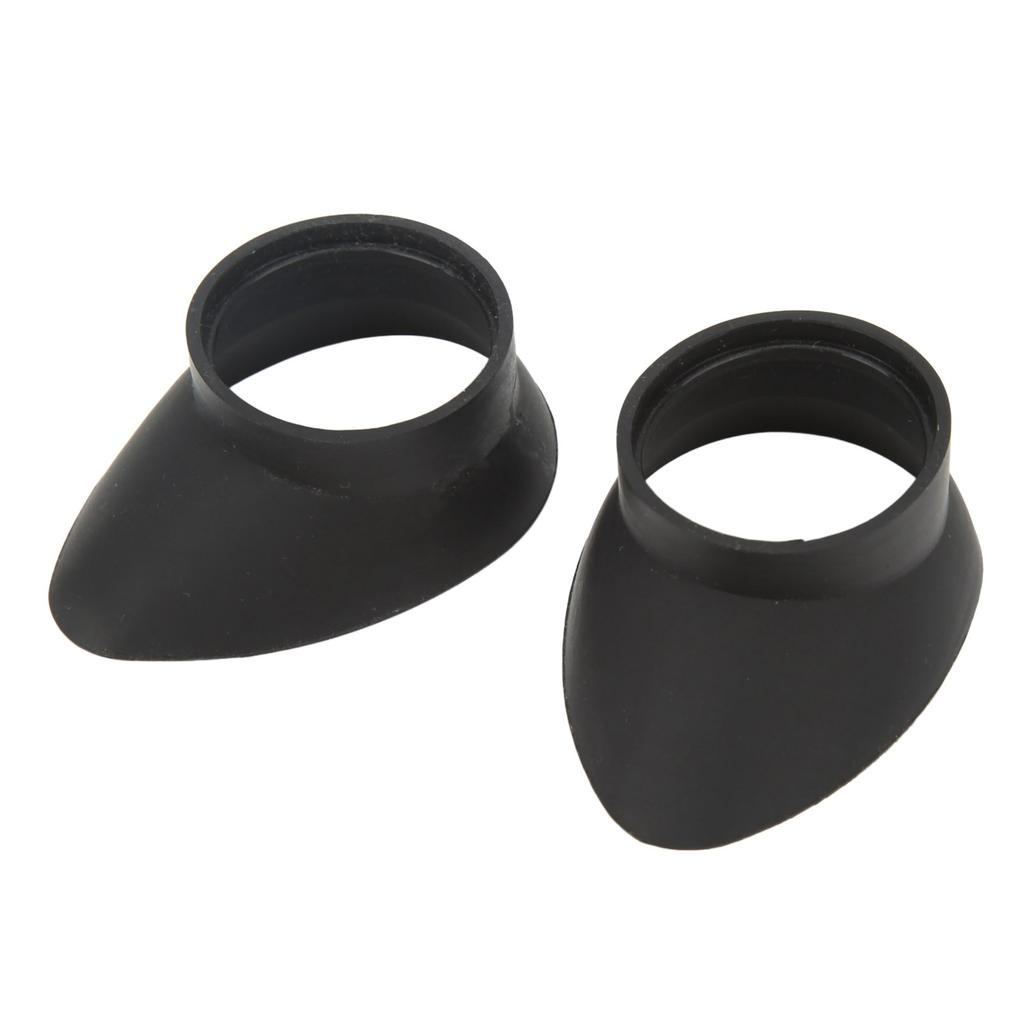 2pcs Rubber Eye Cups 27mm Inner Diameter Foldable Eyepiece Cover for Microscope Ocular Instrument Telescope