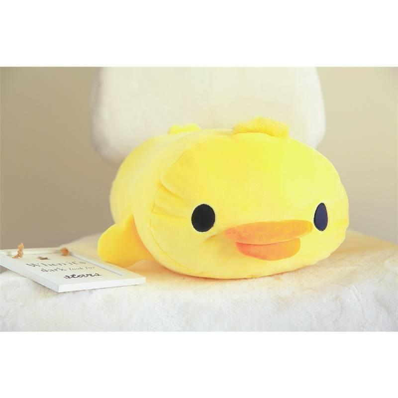 Adorable 40cm Yellow Duck Plush Pillow Comfortable For Sleeping Soft Stuffed Toy