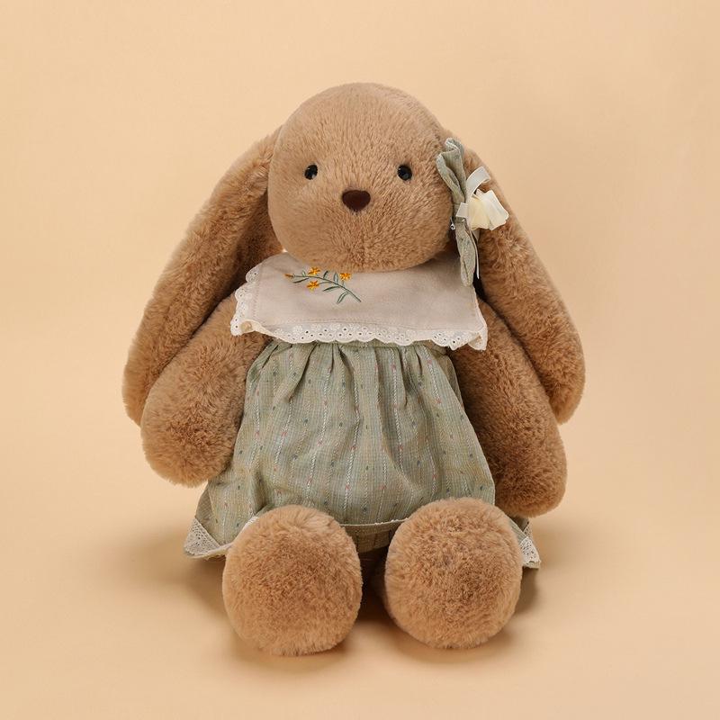 

Snotty Bear Fufu Skirt-Wearing Rabbit Plush Doll Stuffed Animal Gift for Kids 32 cm