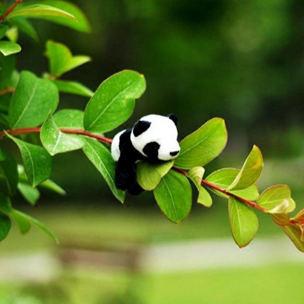 Plüschpanda Magnet Weicher Kühlschrankaufkleber Baumwoll-Accessoire Niedlich Für Kühlschrank Dekoration Kinderzimmer Dekoration Panda-Liebhaber'