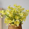 Silk Material Artificial Chrysanthemums 12 Heads Fake Plants Home Decor  Garden Decor