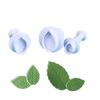 Rose Leaf Spring Mold Simulated Leaf Cutting Mold Pastry and Cake Decoration Tools Rose Leaf Shaped Biscuit Mold Baking Tools