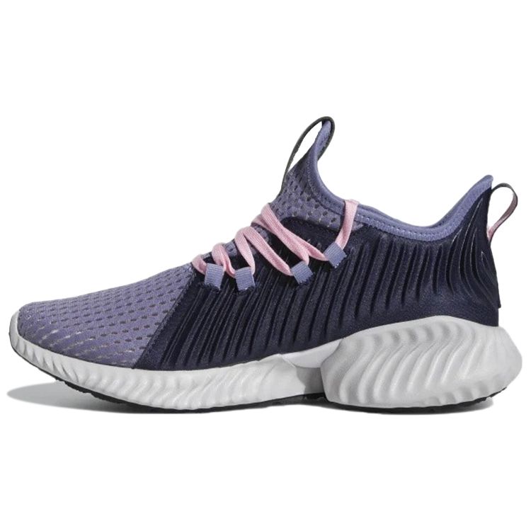 Adidas Alphabounce Instinct Clima Легендарные Чернильные Женские Кроссовки Фиолетовый Сырой Индиго Настоящий Розовый D97288 42