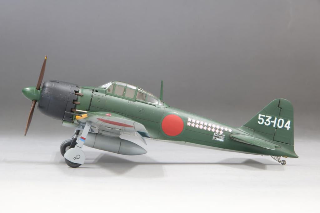 Fine Molds scale Imperial Japanese Navy Zero Fighter Type 52 Plastic Model FR02 1/72 (Mitsubishi, Mid-Model) (Airplane)