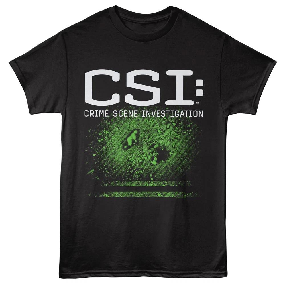 CSI Crime Scene Investigation TV Show Crime Spatter Men s T shirt M