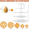 Clear Acrylic Cupcake Stand 3/4/5 Tier Detachable Design Cake Serving Rack Decorative Widely Use Dessert Display Holder