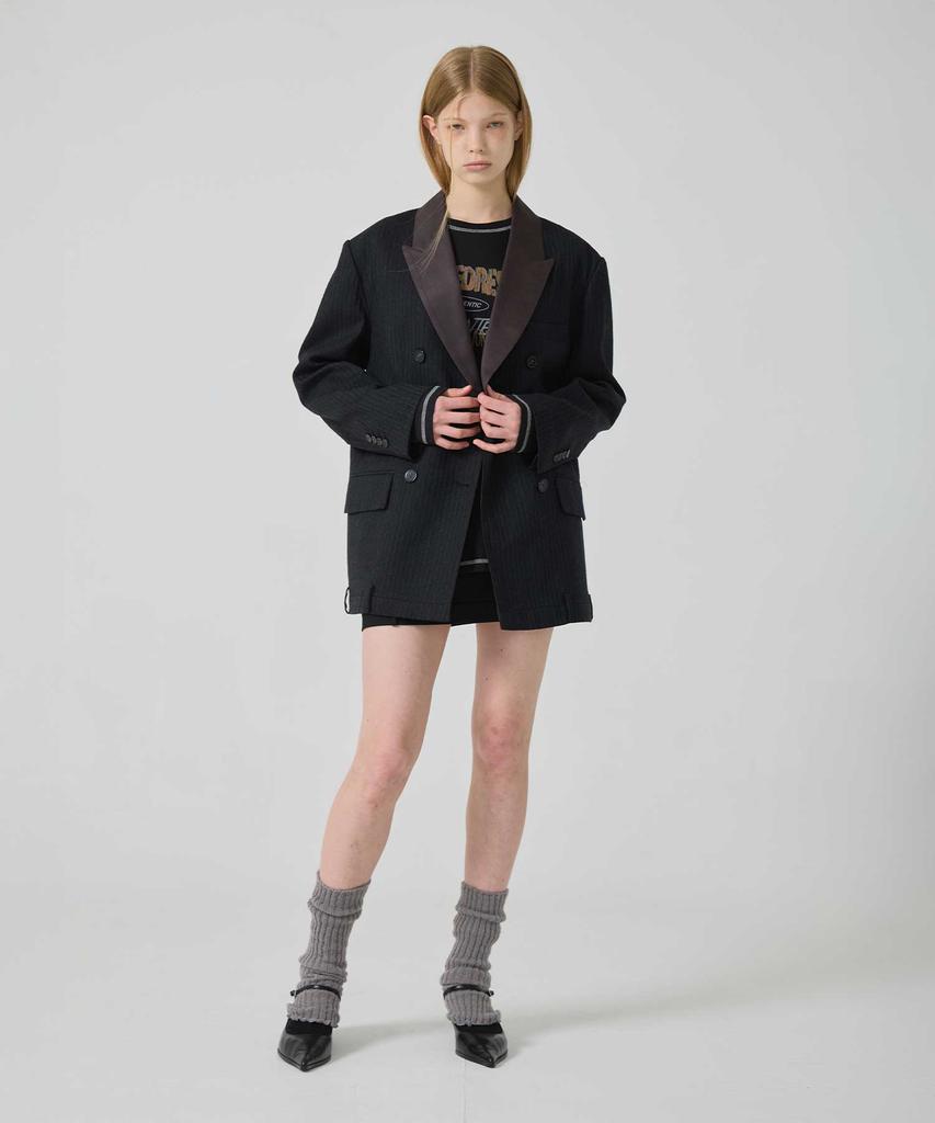 Yusentig H-Line Mini Skirt Black Oe3As11310