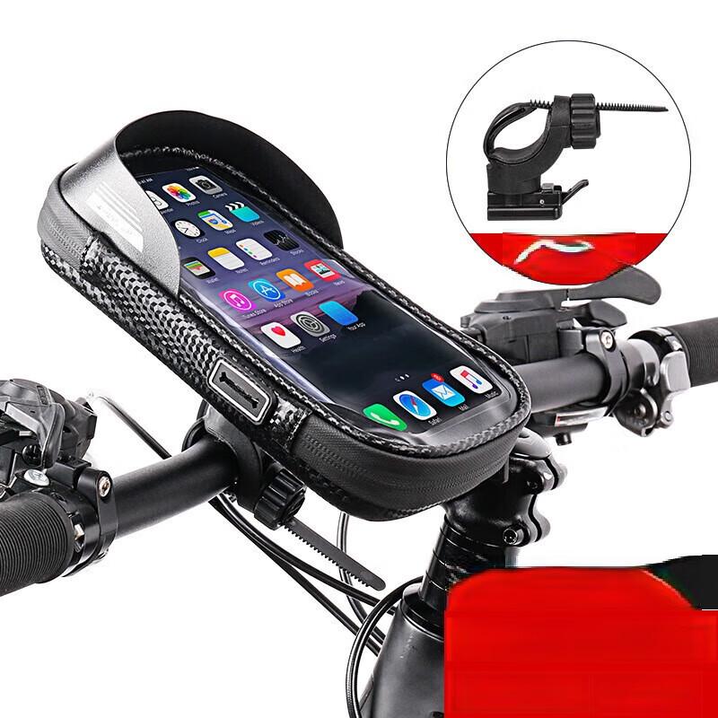 Lishen Bicycle & Motorcycle Frame Bag with Rotatable Bracket