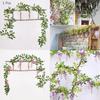 Lifelike 2x Artificial Wisteria Flower Vine With Stunning Colors For Home Decor