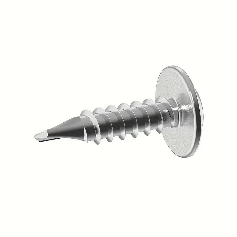 100pcs Stainless Steel Round Head With Middle Self Tapping Screws Cross Plate Head Screws With Pad For Warsaw Drill Tail Dovetai