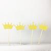 10Pcs Glitter Crown Cake Topper Wedding Birthday Party Decoration