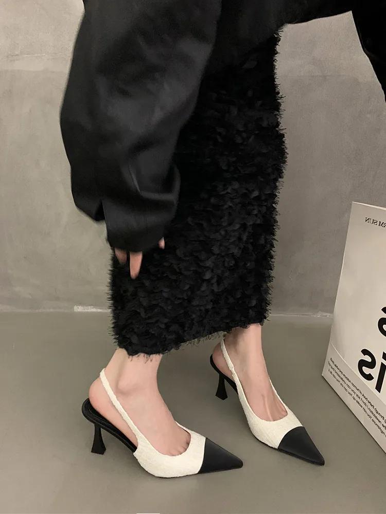 

Модные туфли-слингбэки из натуральной кожи на низком каблуке для женщин, туфли-лодочки с квадратным носком и толстым каблуком, брендовый дизайн, женская обувь, размер резиновый 40