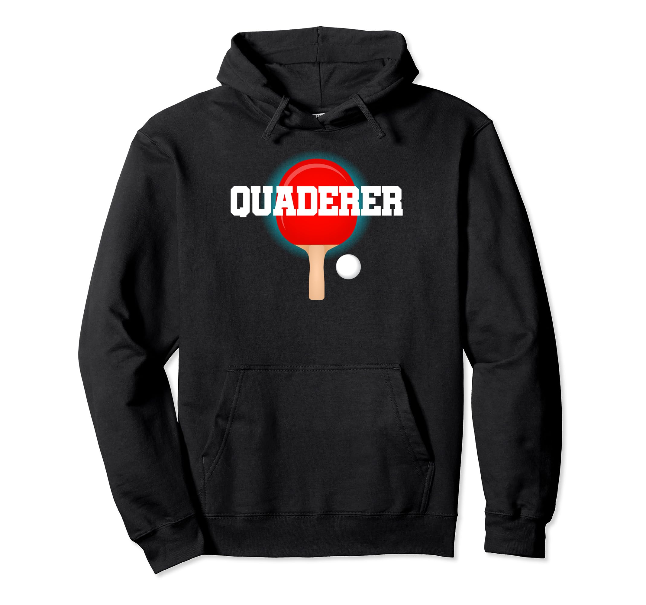 

Quaderer Name Boys Table Tennis Ping Pong Game Racket Sports Hoodie чёрный