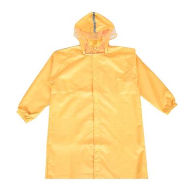 LINEDROPS Original Kids' and Juniors' Raincoat, Available In 6 Solid Colors (18muji-web-rc Yellow/140cm (60185))