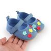 Newborn Infant Floral Princess Soft Sole Shoes for 0-1 Year Old Girls