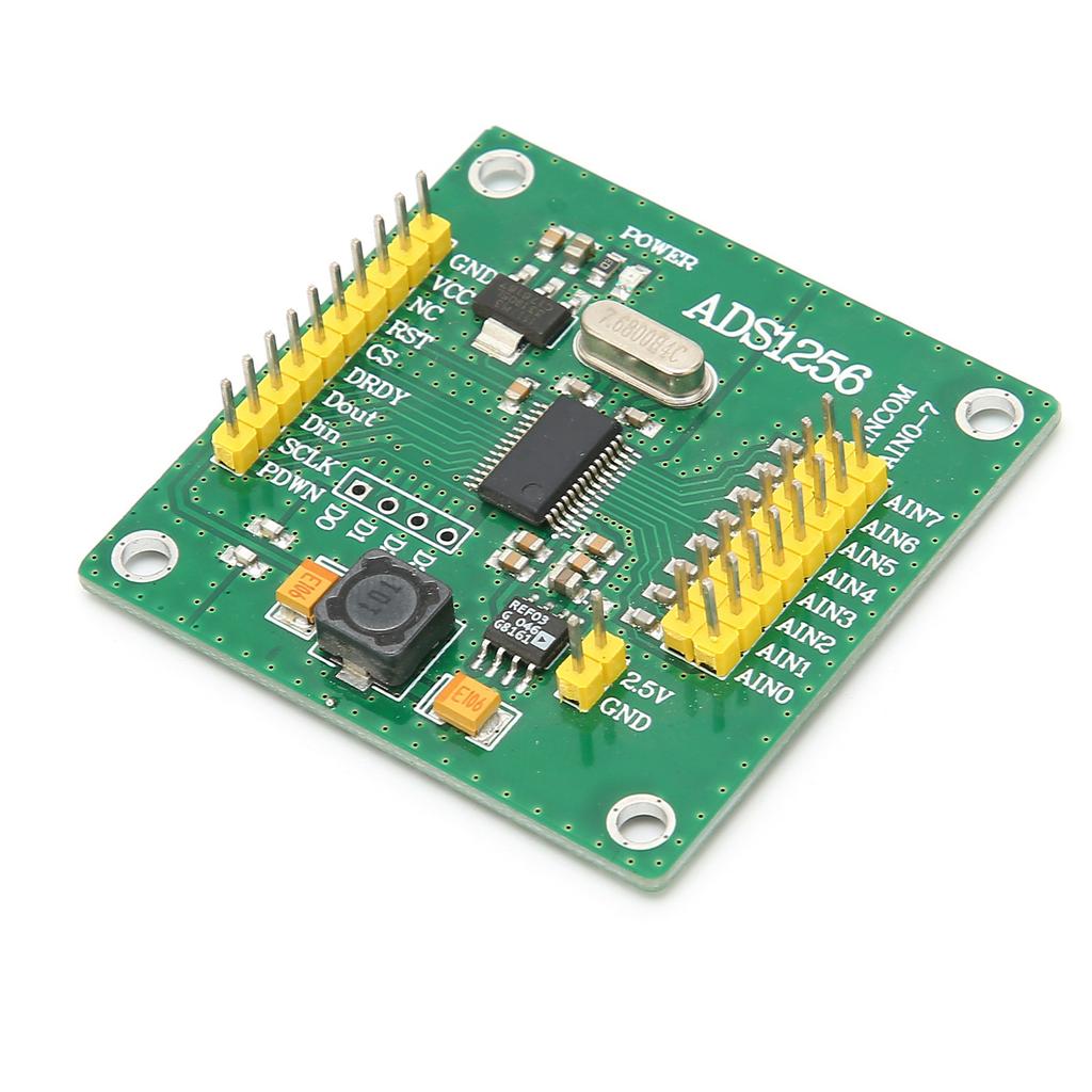 Analog to Digital Conversion Module 24‑Bit 8‑Channel ADC Signal Acquisition Board ADS1256