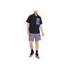 Jordan Dongdan Laser Pattern Short Sleeve Shirt Black Men's DV6283-010