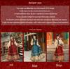 Ming Dynasty-Inspired Hanfu Women's Embroidered Bijiya Stand Collar Mamian Skirt with Velvet - Autumn/Winter Set