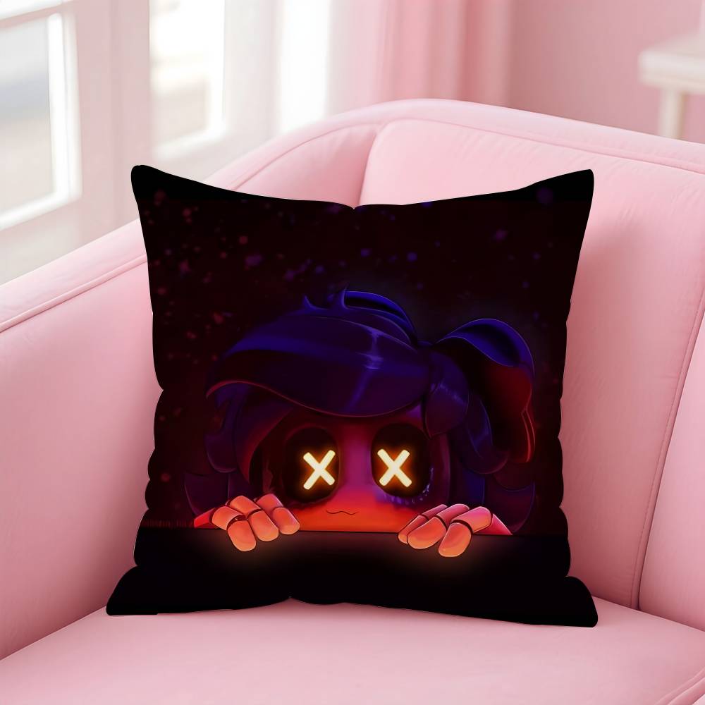 ANIME m-Murder d-Drones Pillow Case Pattern Printing Pillowcase Living Room Sofa Cushion Cover Bedroom Room Decor