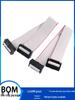 2.54mm Gray Ribbon Cable for LED/LCD Display, JTAG, Crimped Terminal, 8/10/20-pin Connector.