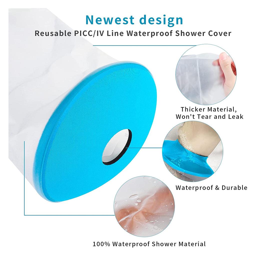 Waterproof Arm Cast Cover Washable Reusable Cast Bandage Protector Bag for Children Wound Wrist
