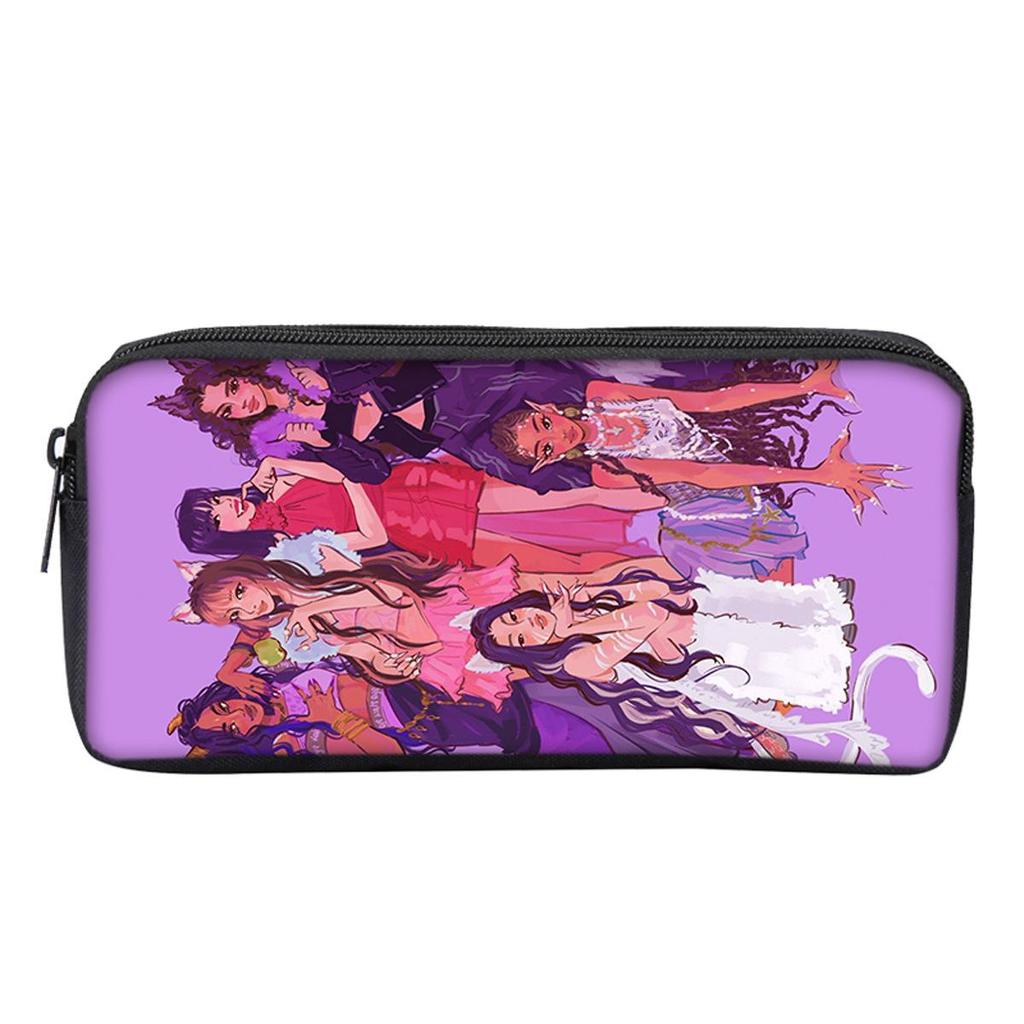 Kpop Katseye Versatile Pencil Case for Students and Children