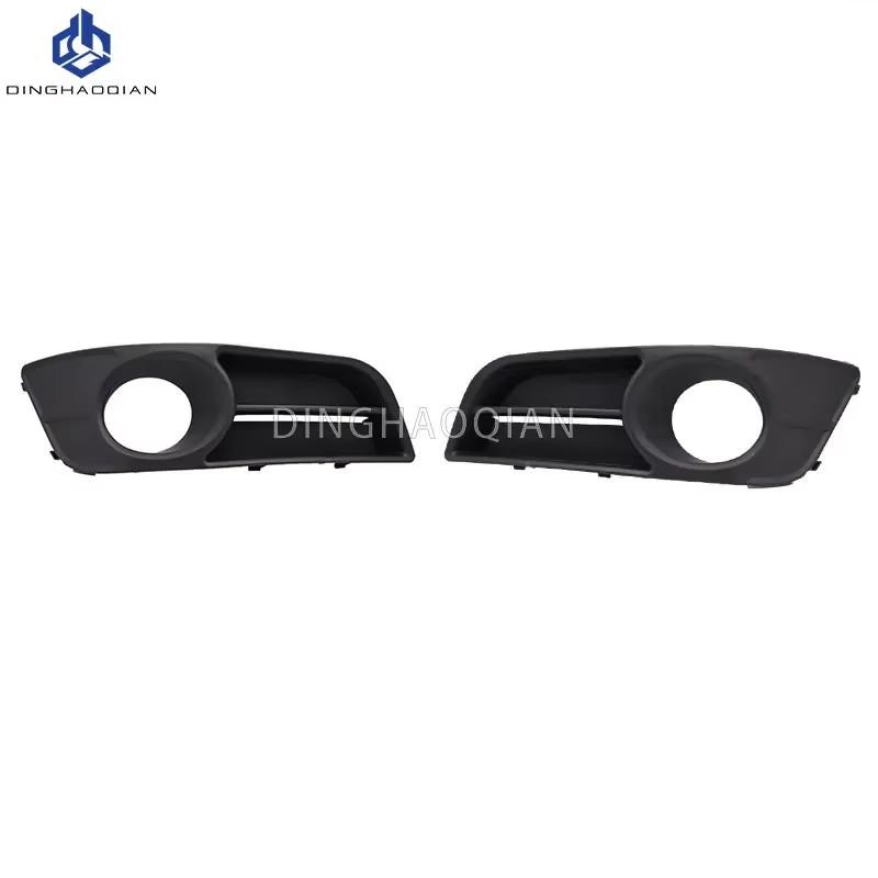 Auto Nebelscheinwerferabdeckung Stoßfänger unten Schwarz Nebelscheinwerferloch Gitter Dekoration Blende Passend für Toyota Corolla 2004 2005 2006