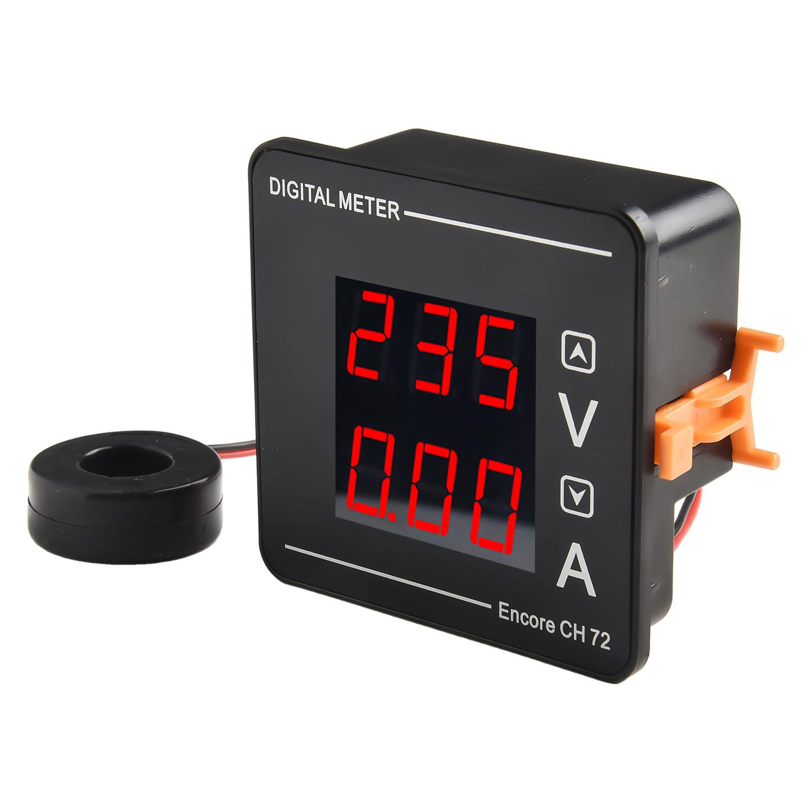 

Цифровий вольтметр-амперметр з подвійним дисплеєм AC50-500V Високоточний прилад Вимірювальні прилади напруги та струму