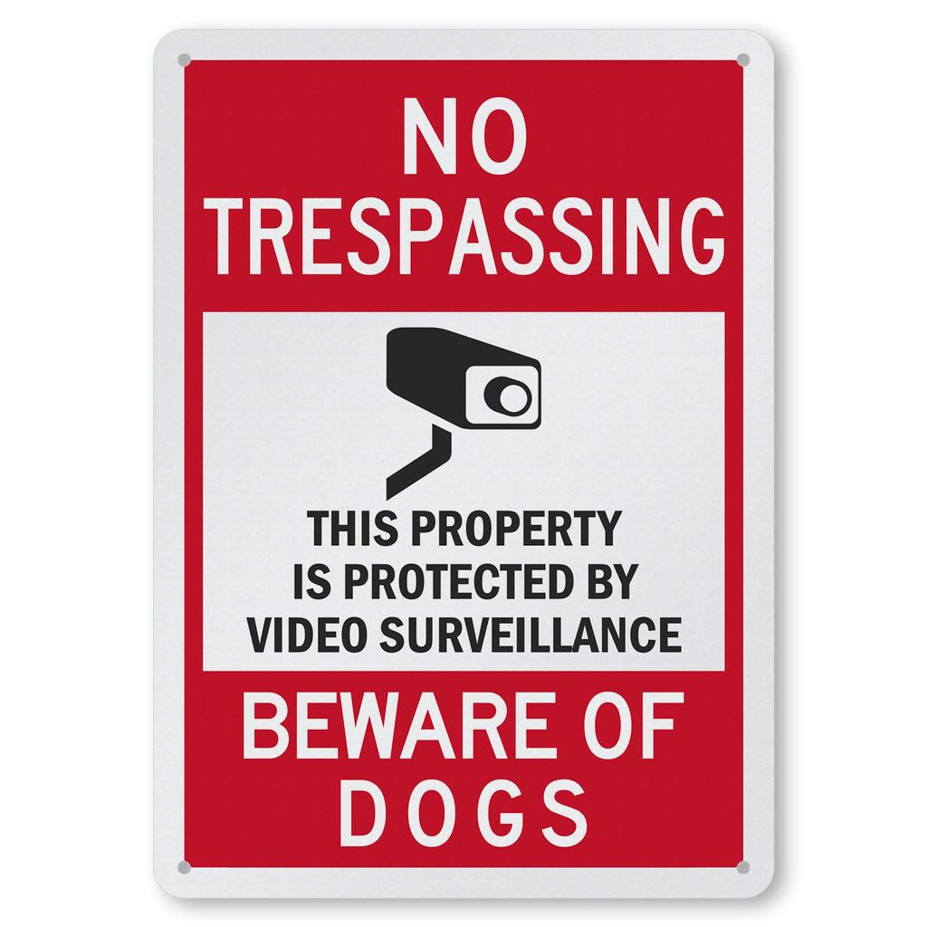 Vintage No Trespassing Warning Metal Tin Signs Wall Posters Plaque Iron Painting Decoration for Home Cafe Garage Club Bar Pubs