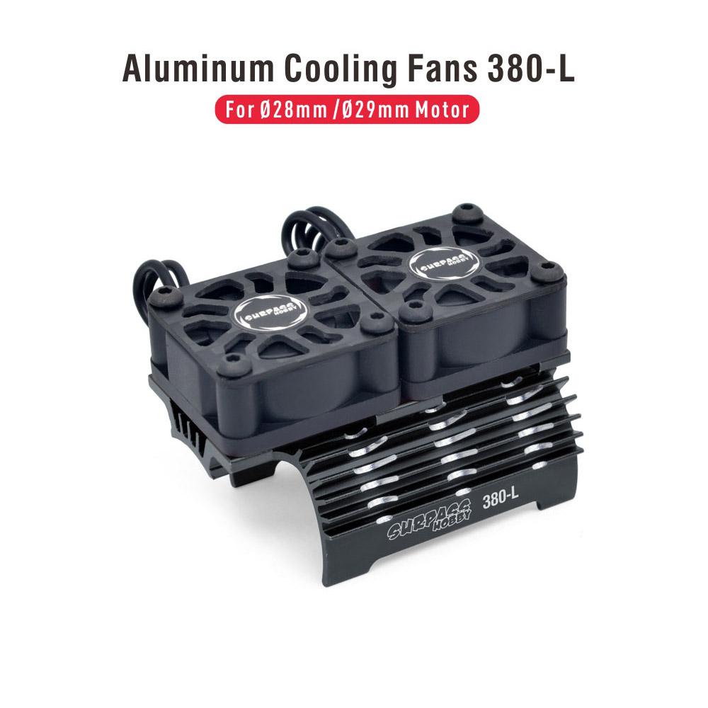 SURPASS HOBBY 28mm/29mm/36mm Motor Fan Cooling Heatsink for RC 380 390 540 550 Brushless Motor