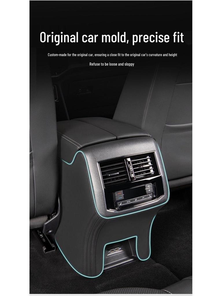 Toyota Camry 8th/9th Gen Armrest Box Kick Pad & Rear Air Vent Protector