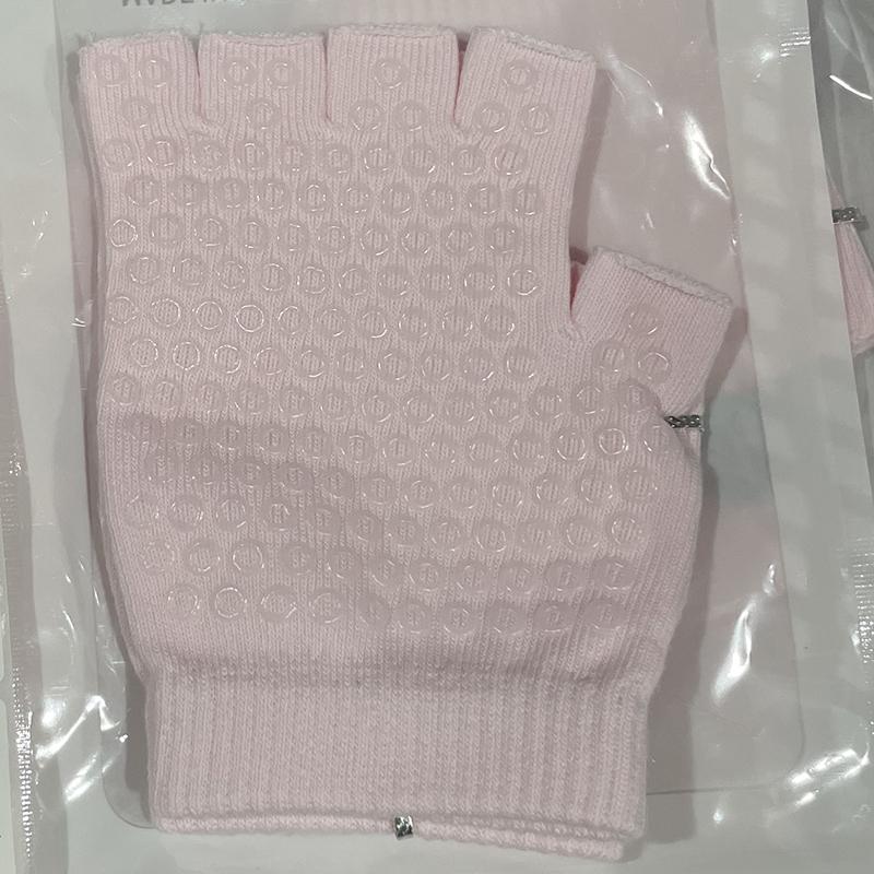 Women Non-Slip Yoga Gloves Breathable Fitness Pilates Half Finger Glove Sport Outdoor Cycling Fishing Workout Mittens For Gym
