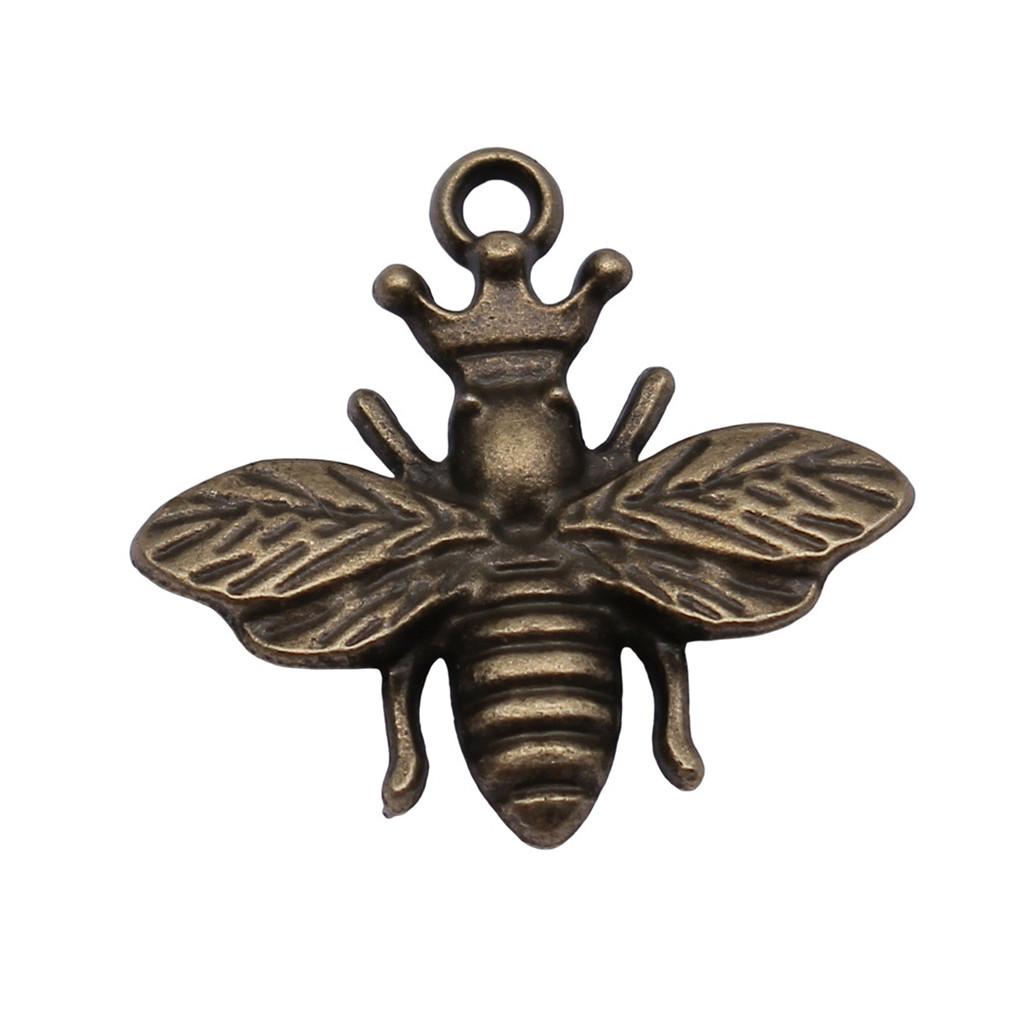 Large Pendants Bees Honeycomb Charms For Bee Themed DIY Jewelry Making