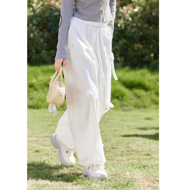 ZIHAN Women's Loose Straight Wide-Leg Pants