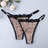 Trendy Underpants Law Waist Bow Thin Belt Lace Korean Underwear Briefs Women Panties G-String Thong