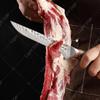 Kitchen Chef Knives Japanese Kitchen Knife Hand Forged Hammer Fruit Vegetable Knives Professional Boning Knife with Holder