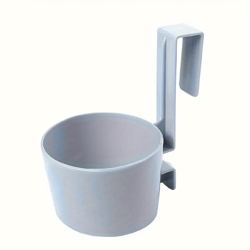 

1 шт. Настенный держатель для фена и полка для хранения в ванной - Организуйте и храните свой фен для легкого доступа в ванной серый