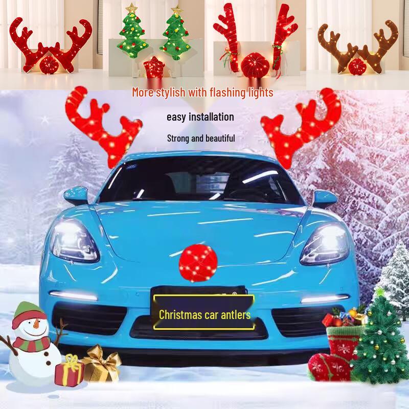 Vánoční dekorace - sobí parohy