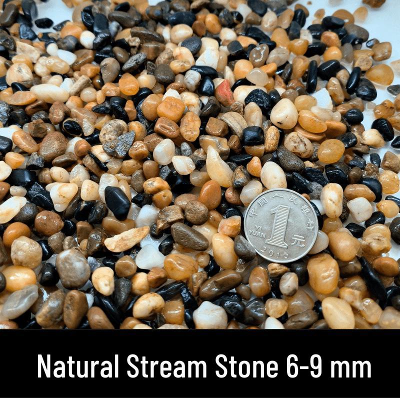 Naturalny piasek i kamienie strumieniowe do akwariów z żółwiami - Podłoże i dekoracja do akwarium