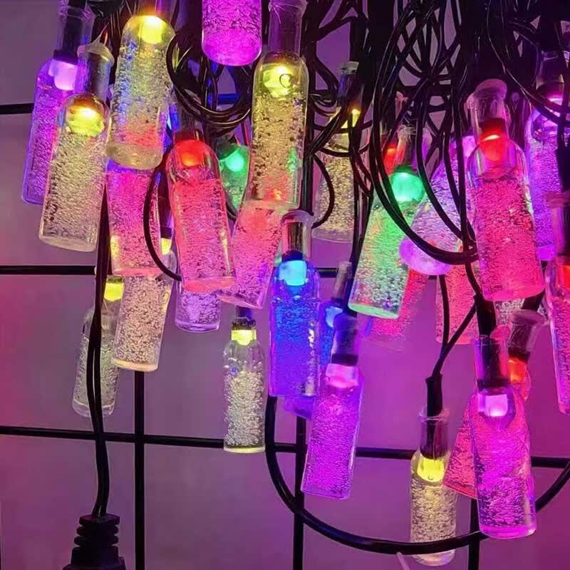 LED Bubble Ball String Lights