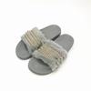 Summer Sandals Flat Casual Slippers Cross Chain Sandals Female Wool Platform Flip Flops Slippers Sandals
