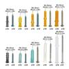 Expansion Sleeve and Screw Set 200 Count Assorted Wall Fasteners in Compartment Case for Hanging Fixtures Indoor Mounting and Household Repair Work