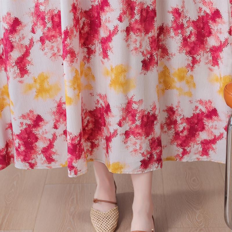 Plus Size Summer Long Dress for Women Clothes Elegant Sleeveless Loose Casual Dress