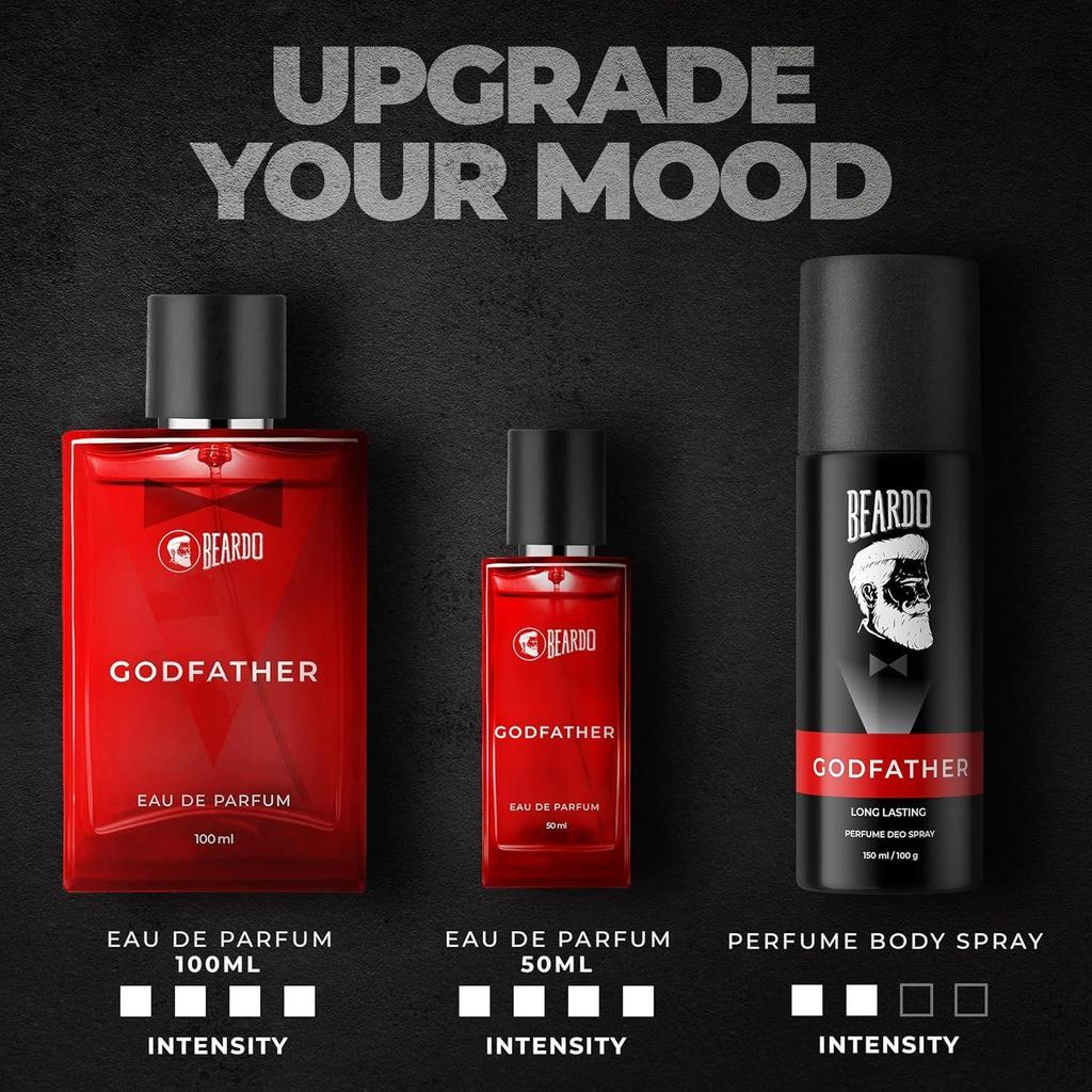 Godfather Perfume for Men, 100ml  Aromatic, Spicy Perfume for Men Long Lasting Perfume for Date Night Fragrance Body Spray for Men  Gift For Friends