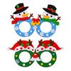 DIY Christmas Glasses Craft Kit for Kindergarten Parent-Child Activity