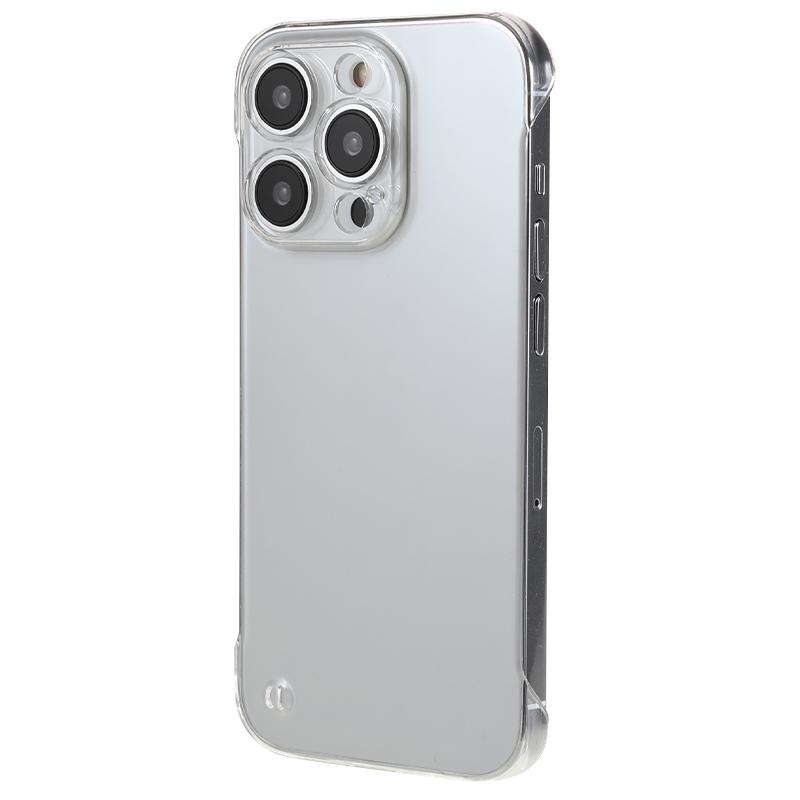 For iPhone 15 Pro Cell Phone Case Ultra-slim Hard PC Transparent Cover