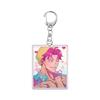 Demon Hunters Huntrix Kpop Saja Boys Acrylic Keychains Jewelry Rumi Zoey Jinu Mira Acrylic Pendant Keyring Decoration Fans Gifts