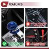 HEROFFIX 7cm Skull Shift Knob Universal Gear Shift Knob Resin Stick Shifter Lever Knob